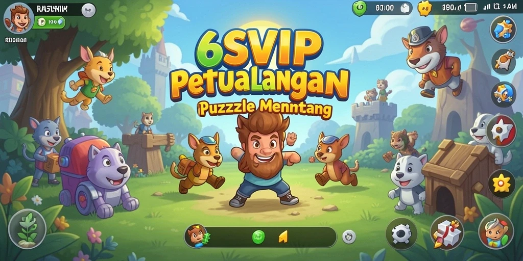 Tampilan gameplay 6SVIP yang menarik dengan banyak tantangan.