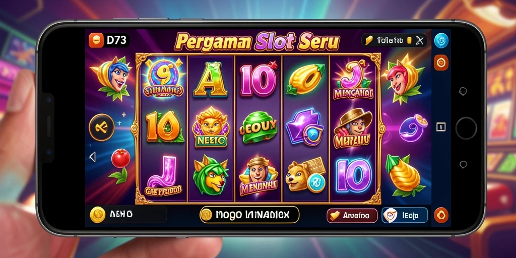 Screenshot menampilkan gameplay D73 yang seru dan interaktif