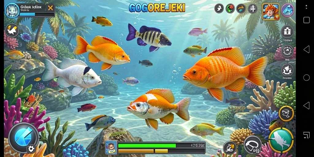 Tampilan gameplay GOGOREJEKI yang memukau dan menegangkan.