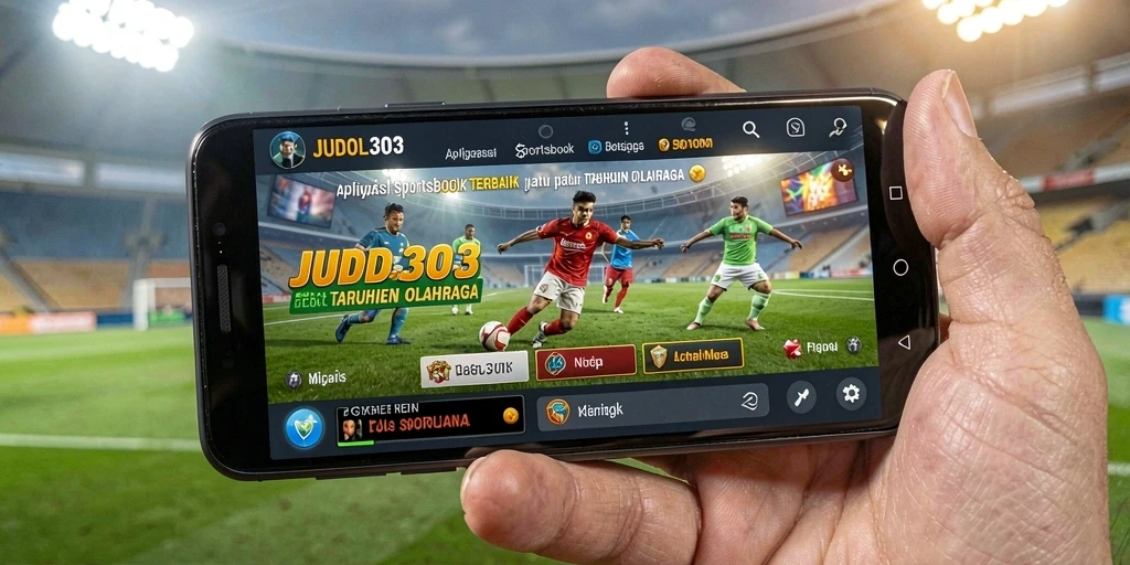 Screenshot JUDOL303 menampilkan antarmuka taruhan olahraga yang menarik.