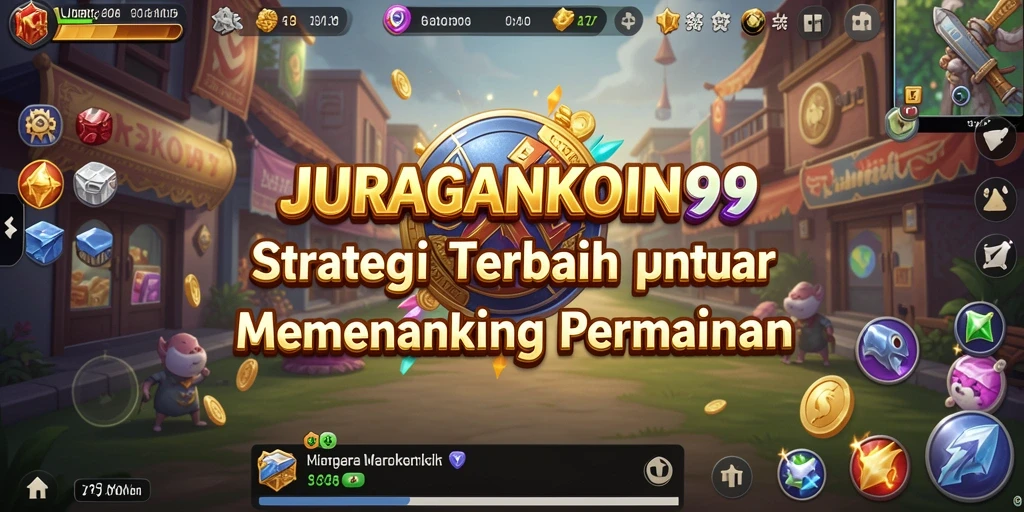 Tampilan strategi mendebarkan dari JURAGANKOIN99 saat bertarung.