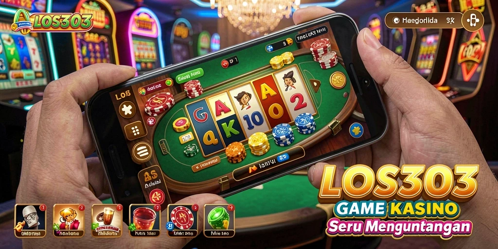 Tangkapan layar dari gameplay seru di LOS303.