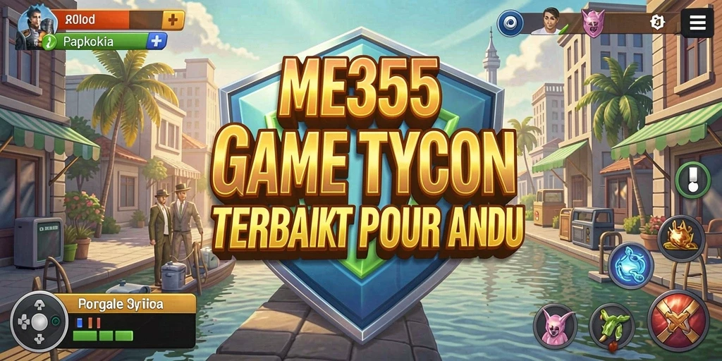 Tampilan gameplay ME355 yang menakjubkan dan interaktif.