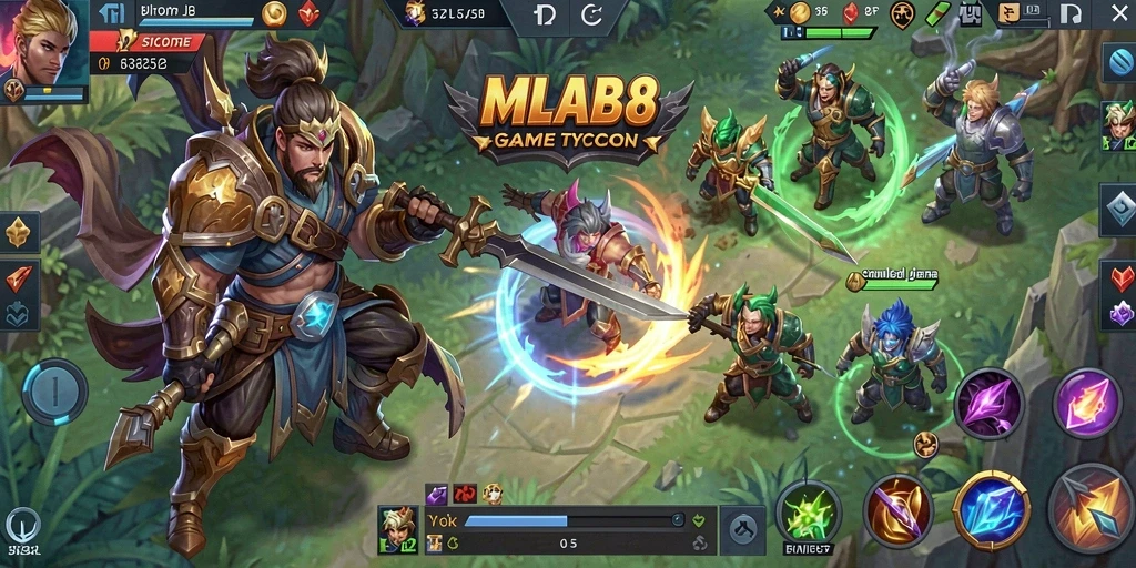 Tampilan gameplay Tycoon yang menarik dan strategis.