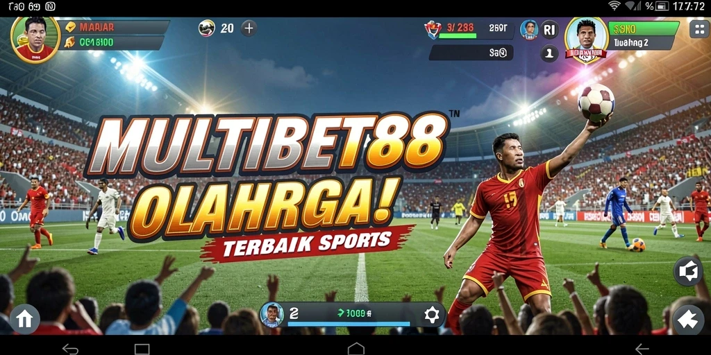 Tampilan gameplay menarik dari MULTIBET88 dengan grafis olahraga yang memukau.