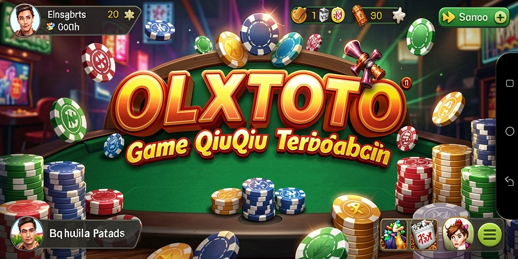 Gambar menunjukkan gameplay seru QiuQiu di OLXTOTO.